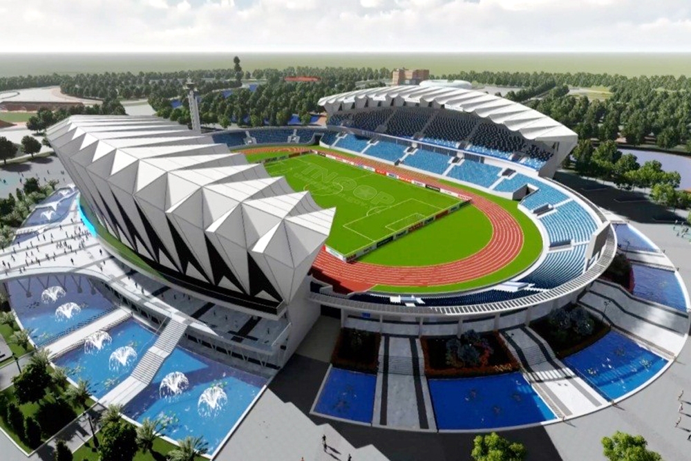 Thái Nguyên: Tăng vốn xây dựng sân vận động tầm quốc tế