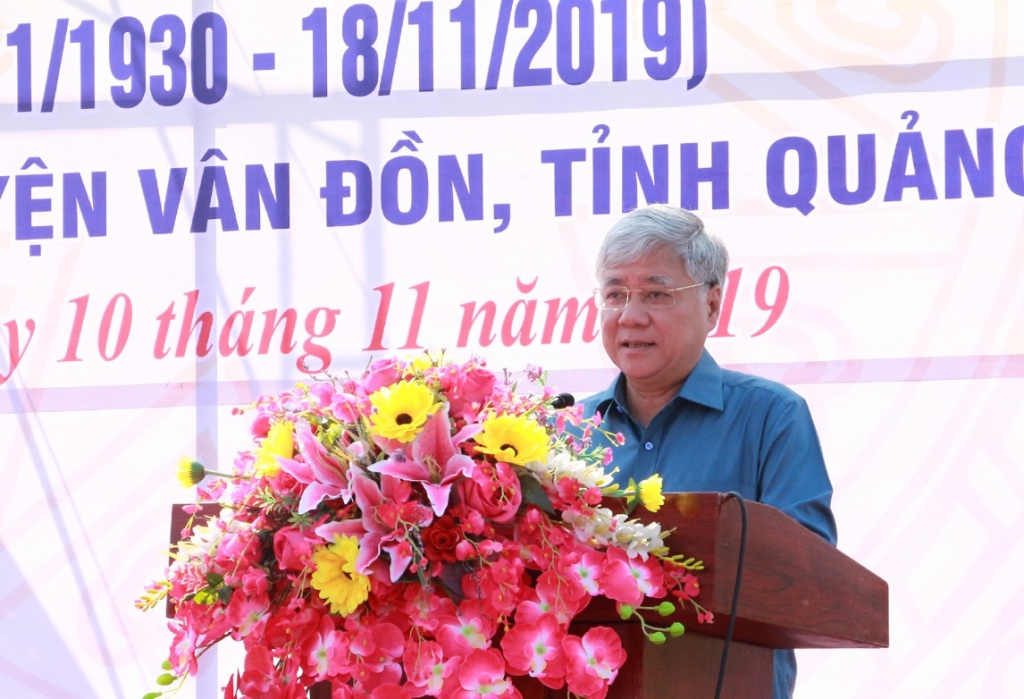 Bộ trưởng, Chủ nhiệm Uỷ ban Dân tộc dự Ngày hội Đại đoàn kết toàn dân tộc Quảng Ninh
