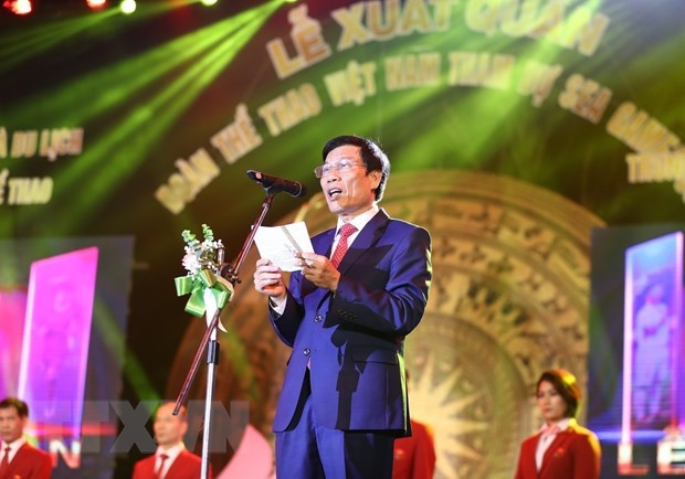 Lễ xuất quân Đoàn Thể thao Việt Nam tham dự SEA Games 30