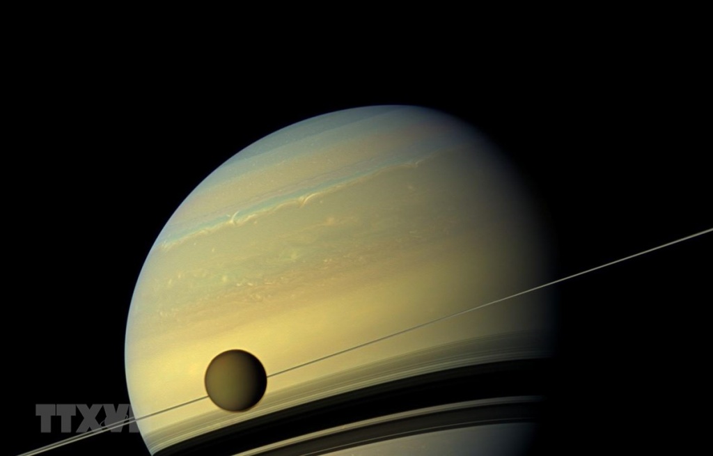 Công bố bản đồ đầu tiên về địa chất trên vệ tinh Titan của Sao Thổ