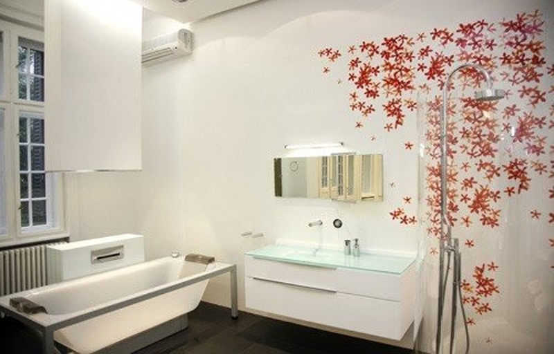 Cách thiết kế, trang trí phòng tắm nhỏ trở nên rộng hơn