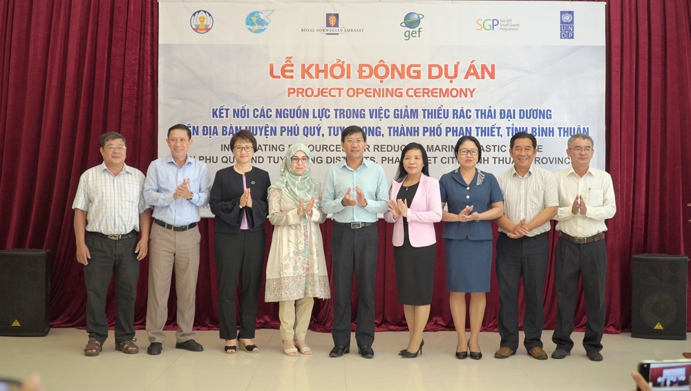 Kết nối các nguồn lực trong việc giảm thiểu rác thải đại dương ở tỉnh Bình Thuận