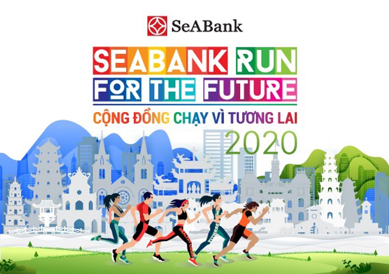 khoi dong giai chay thuong nien seabank run for the future cong dong chay vi tuong lai 2020