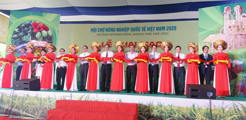 Hơn 250 gian hàng tham gia Hội chợ Nông nghiệp quốc tế Việt Nam 2020