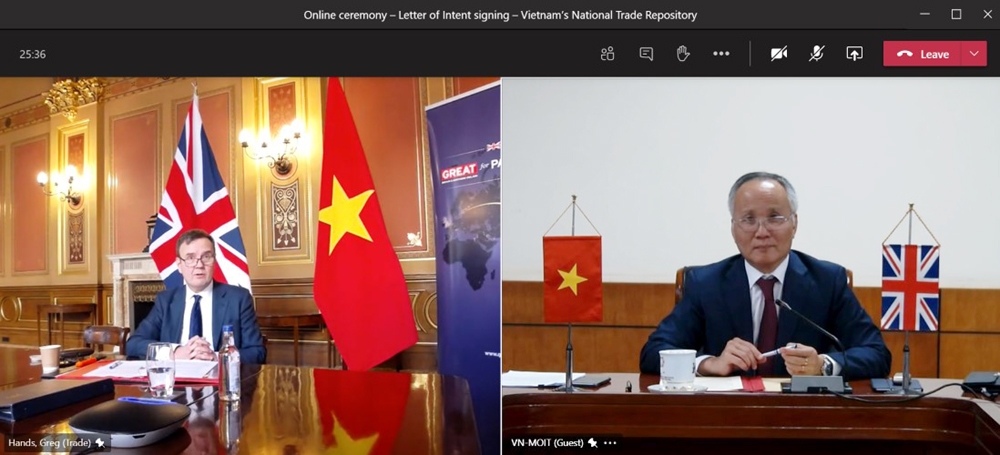 Việt Nam và Vương quốc Anh hợp tác xây dựng Kho dữ liệu thương mại