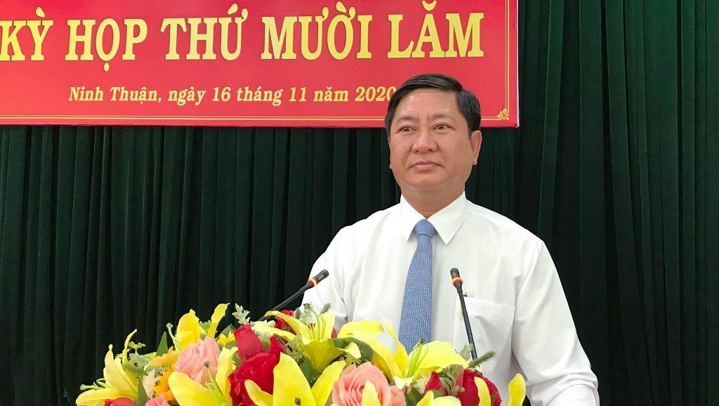 Ông Trần Quốc Nam được bầu giữ chức Chủ tịch UBND tỉnh Ninh Thuận