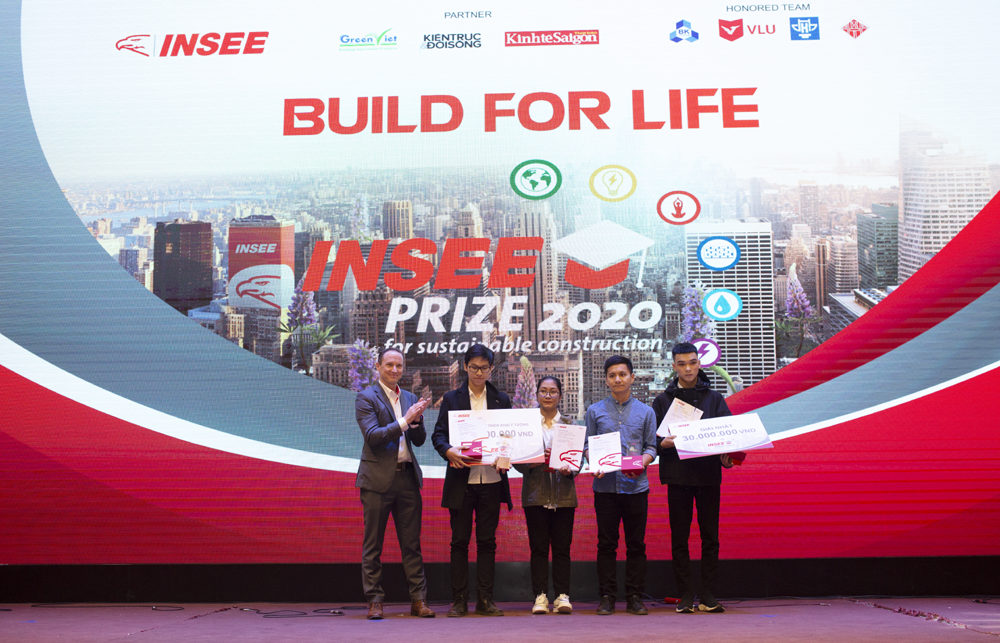 Sinh viên Đại học Kiến trúc Hà Nội đạt giải Nhất cuộc thi INSEE Prize 2020