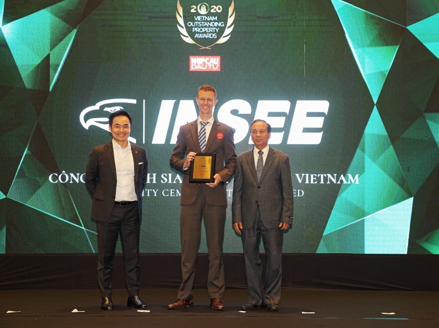 INSEE Việt Nam nhận danh hiệu “Đơn vị xây dựng và cung cấp vật liệu tiêu biểu 2020”