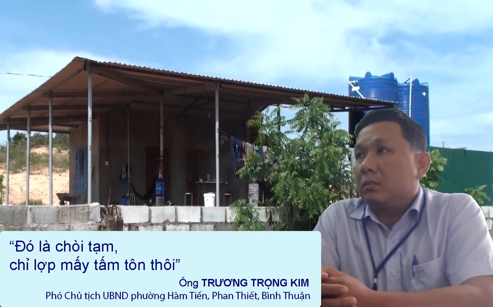 Bình Thuận: Bất thường “chòi tạm” giữa đồi trọc