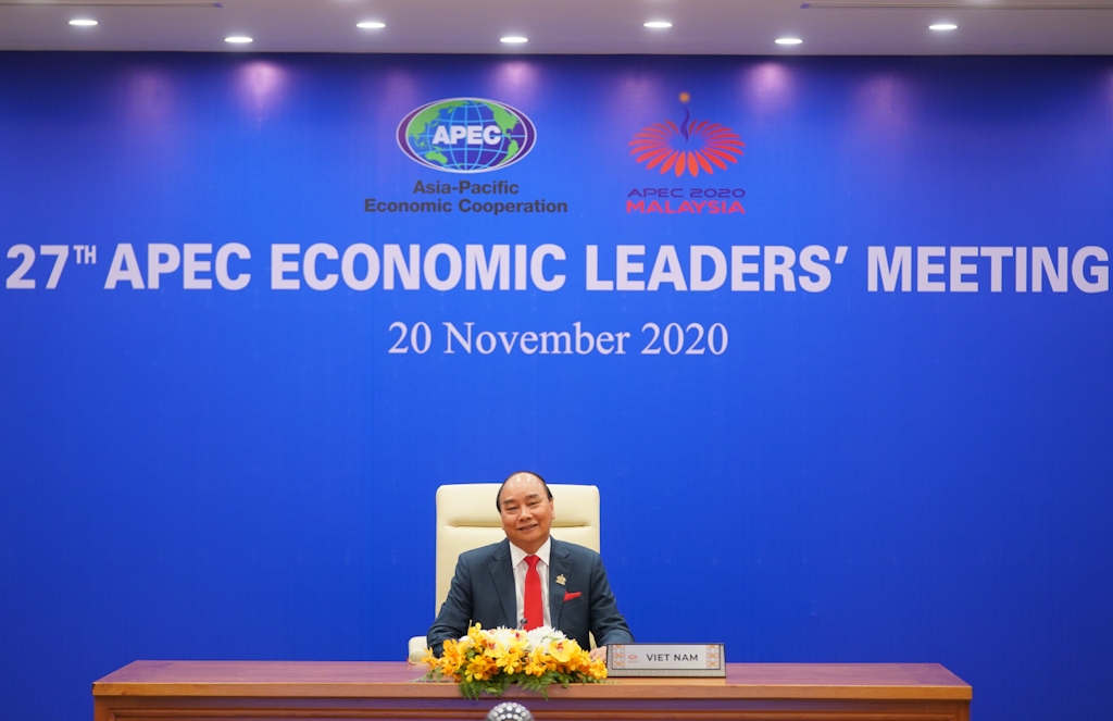 Khai mạc Hội nghị Cấp cao APEC lần đầu tiên được tổ chức trực tuyến