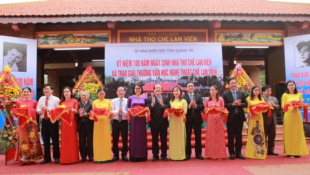 Quảng Trị: Khánh thành công trình Nhà lưu niệm nhà thơ Chế Lan Viên