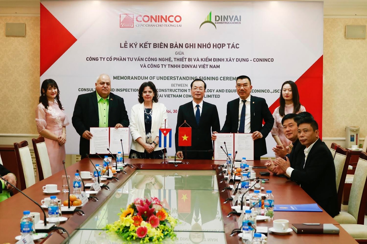 CONINCO và DINVAI Việt Nam ký Biên bản ghi nhớ hợp tác