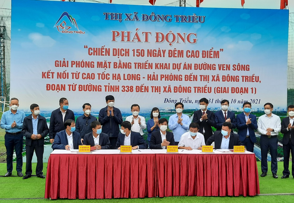 Quảng Ninh: Đường ven sông Đá Vách mở chiến dịch giải phóng mặt bằng