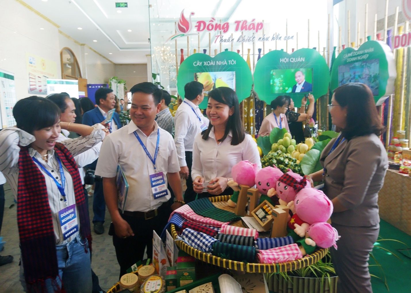 Hơn 350 gian hàng tham gia Diễn đàn sản phẩm OCOP Đồng Tháp