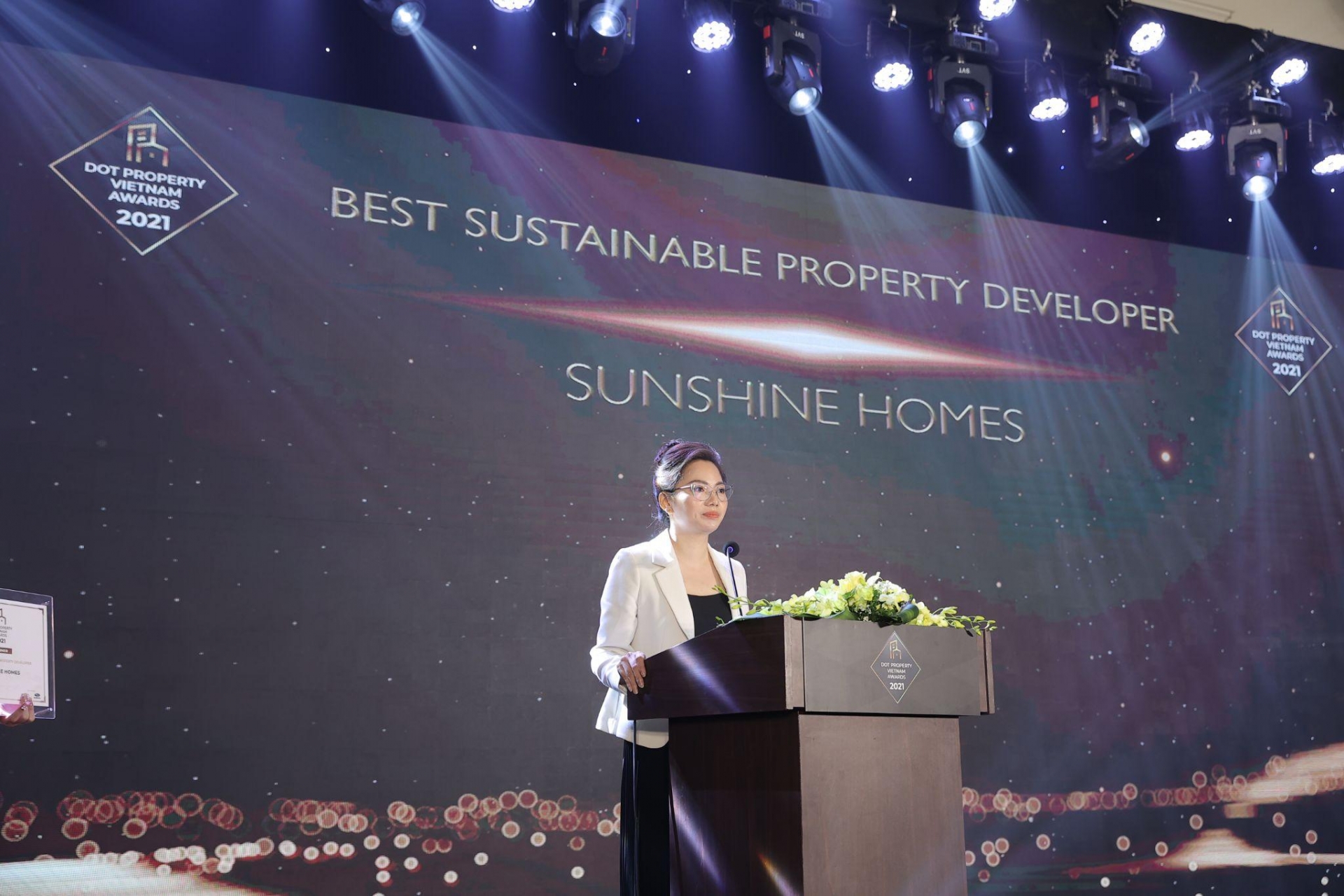 sunshine homes thang dam voi nhieu hang muc giai thuong quan trong tai dot property vietnam awards 2021