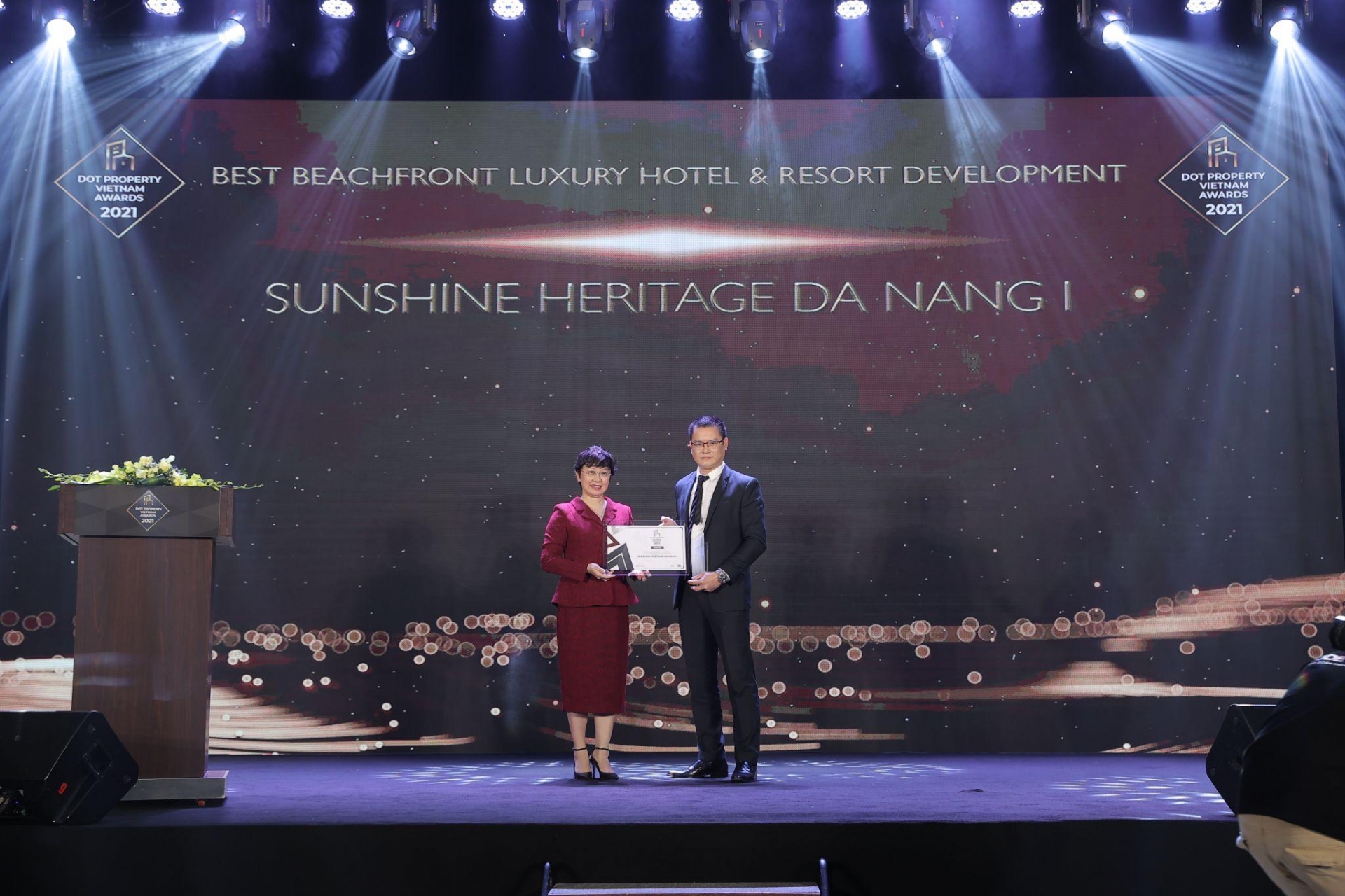 sunshine homes thang dam voi nhieu hang muc giai thuong quan trong tai dot property vietnam awards 2021