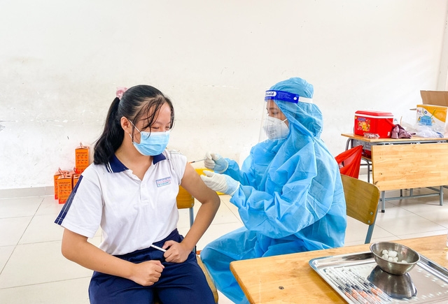Khánh Hòa: Tiêm vaccine Pfizer – BioNtech cho trẻ em từ 12 đến dưới 18 tuổi