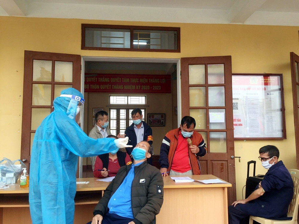 Thái Bình: Ghi nhận thêm 134 trường hợp dương tính với SARS-CoV-2