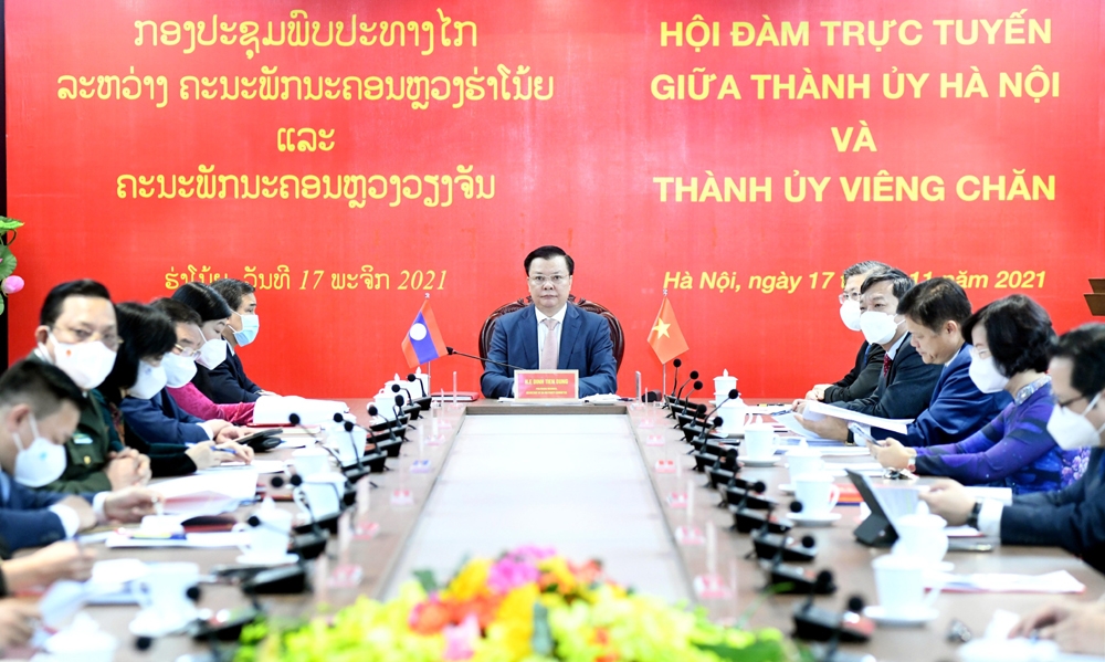 Thúc đẩy quan hệ hợp tác giữa hai Thủ đô Hà Nội và Viêng Chăn phát triển lên tầm cao mới