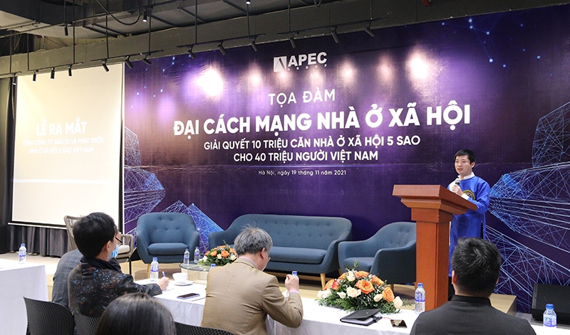 Ra mắt Tổng Công ty xây 10 triệu căn nhà ở xã hội 5 sao cho 40 triệu người dân Việt Nam