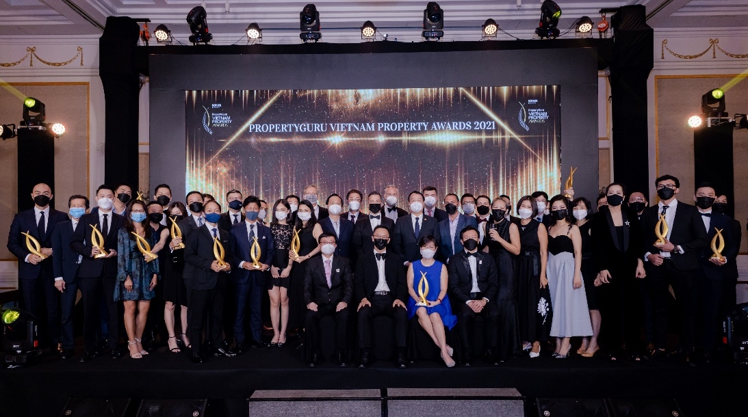 Giải thưởng PropertyGuru Việt Nam 2021 vinh danh 71 nhà phát triển bất động sản xuất sắc nhất