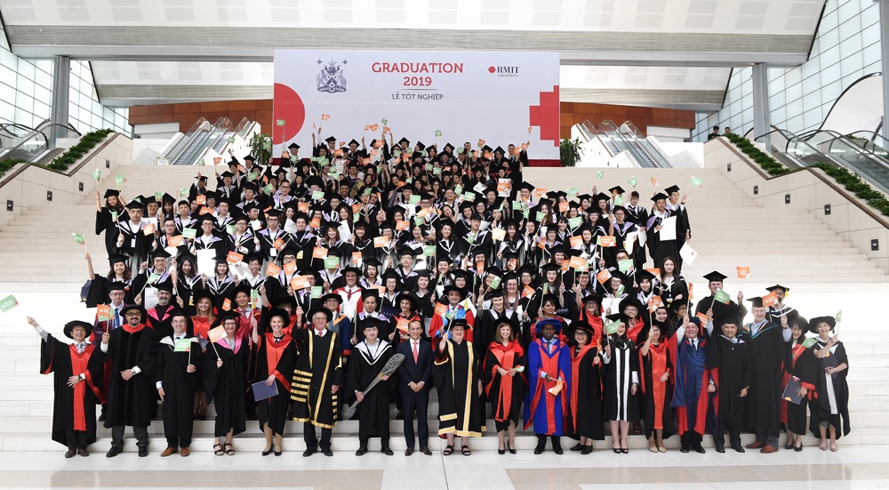 Sinh viên RMIT Việt Nam khóa 2019 tự hào dự lễ tốt nghiệp