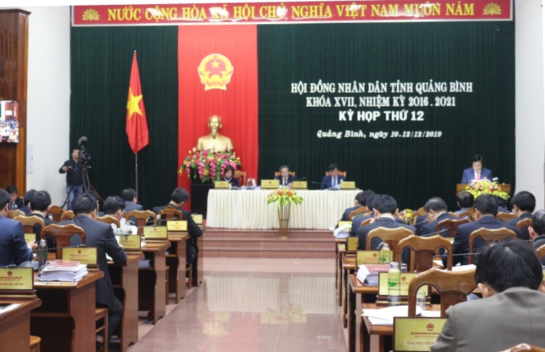 Quảng Bình: Khai mạc kỳ họp thứ 12, HĐND tỉnh khóa XVII