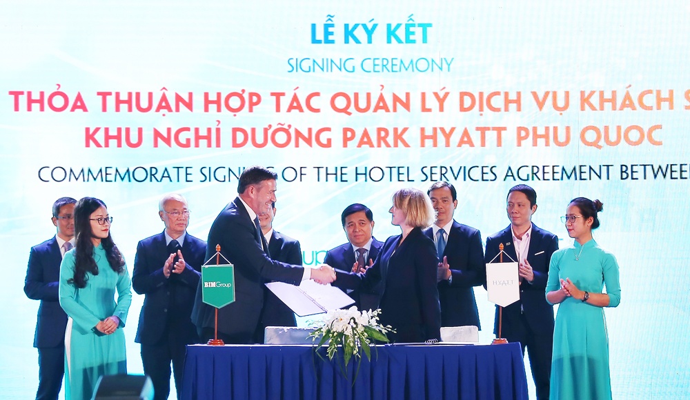 Hợp tác triển khai dự án Park Hyatt Phu Quoc
