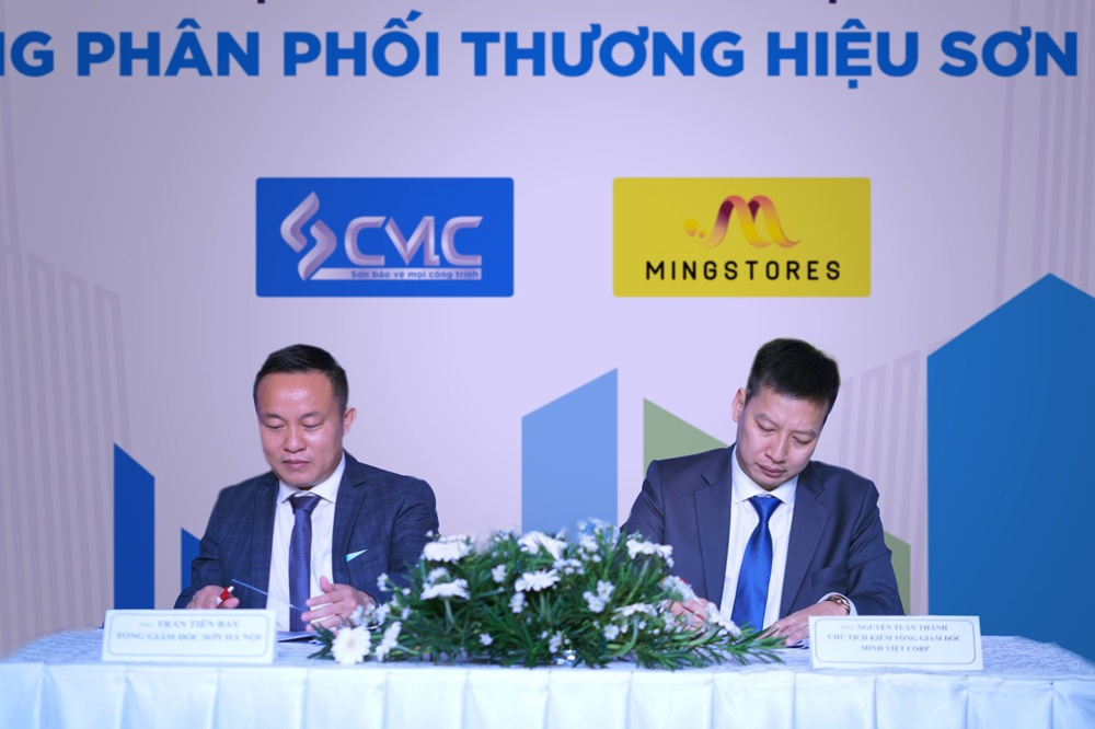 Sơn Hà Nội và Tập đoàn Minh Việt ký kết thỏa thuận hợp tác chiến lược