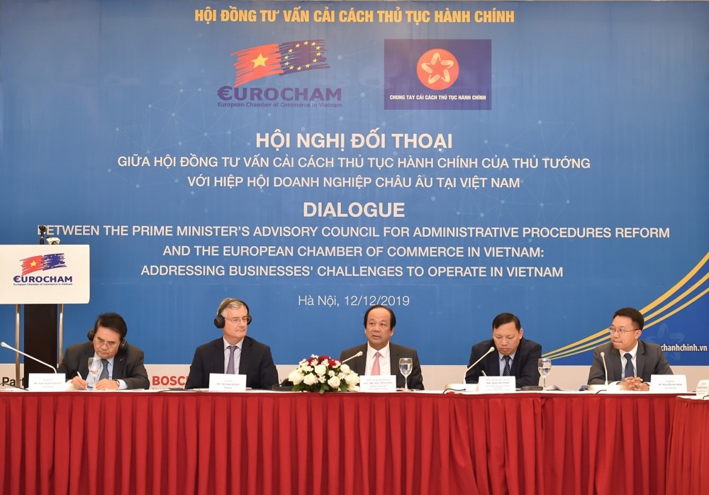 Hiệp hội Doanh nghiệp châu Âu tại Việt Nam gặp gỡ và đối thoại với Chính phủ