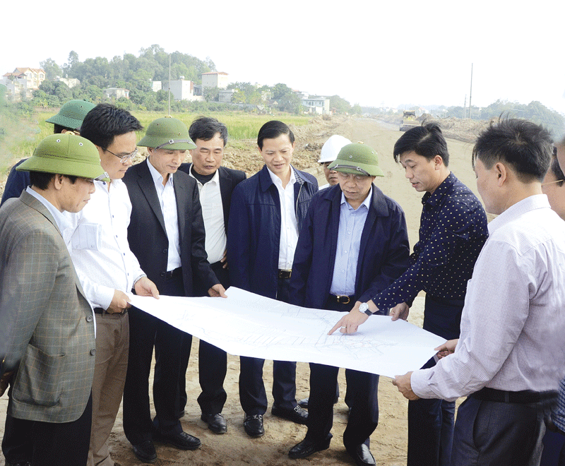 Bắc Ninh: Đẩy nhanh tiến độ một số công trình giao thông, thủy lợi trọng điểm