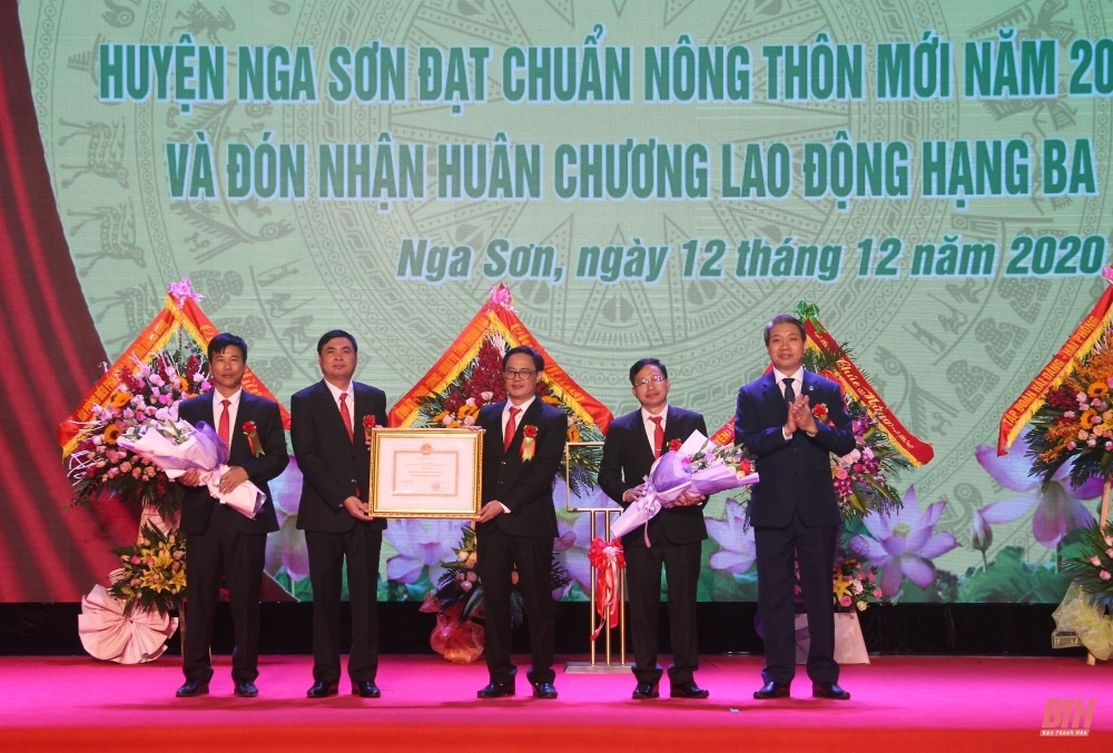 Thanh Hóa: Huyện Nga Sơn chính thức về đích Nông thôn mới