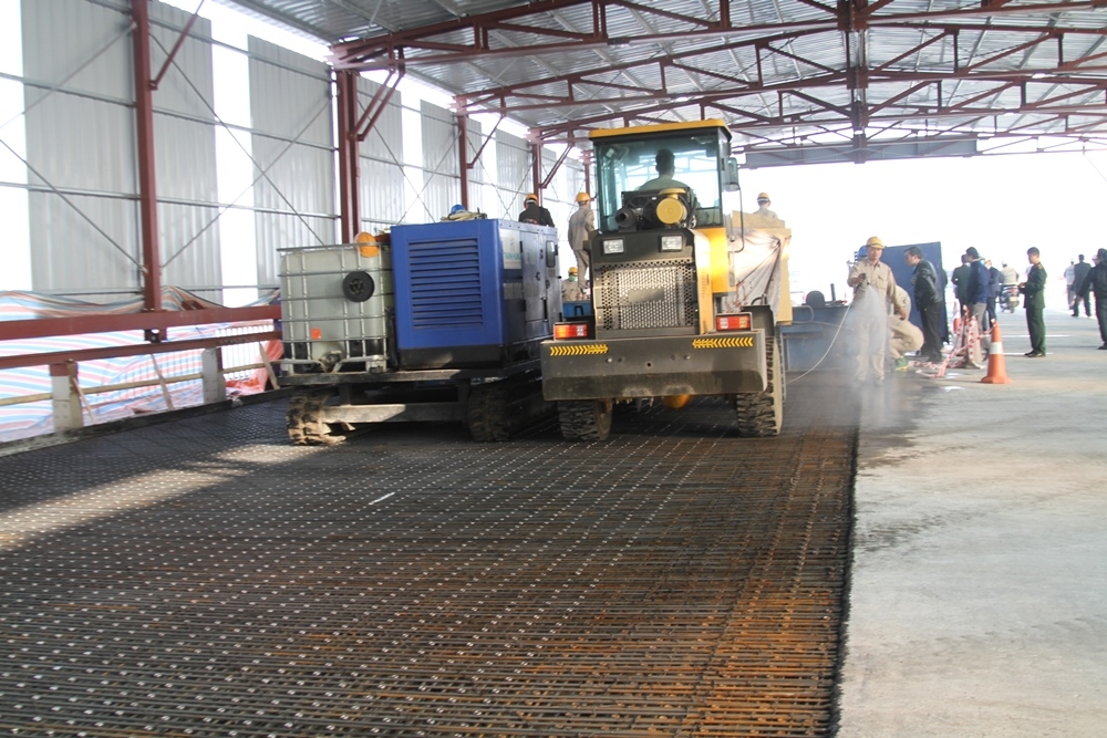 Công ty Nam Vượng sử dụng trên 50 máy hàn đinh Neo RSN7-2000 phục vụ dự án sửa chữa cầu Thăng Long