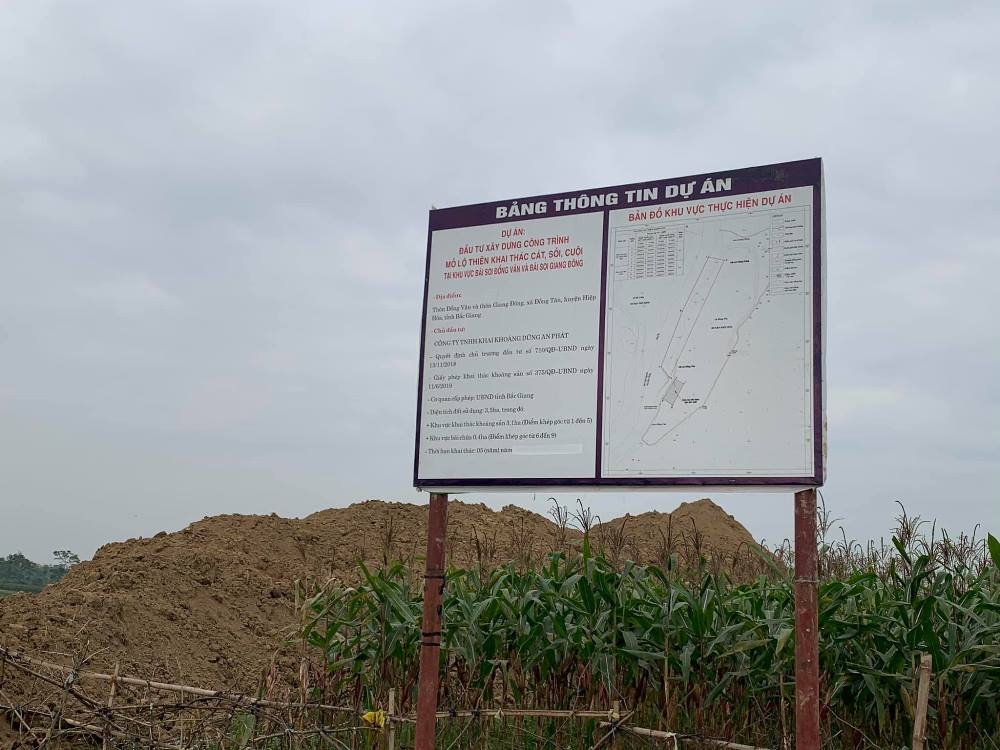 Công ty Dũng An Phát phản hồi về dự án khai thác cát, sỏi tại xã Đồng Tân