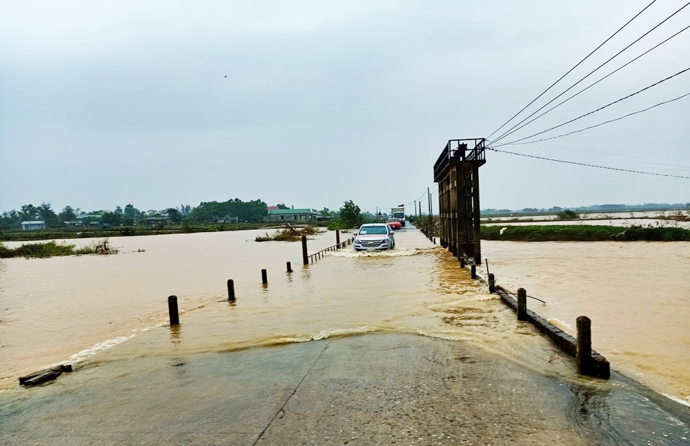 Quảng Trị: Nỗi lo qua đập Thái Lai khi mùa mưa lũ