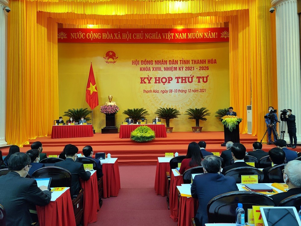 Khai mạc Kỳ họp thứ 4, HĐND tỉnh Thanh Hóa khóa XVIII
