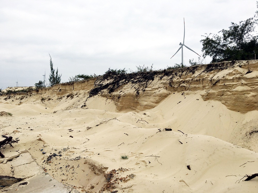 Quảng Bình: Kiểm tra, xử lý khai thác cát trái phép trong khu vực dự án điện gió