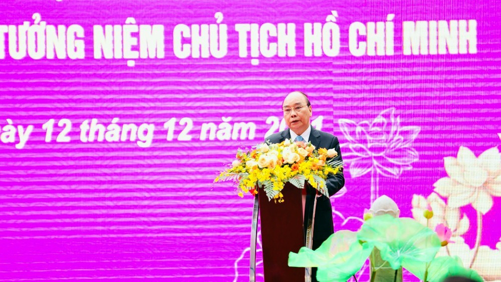 Chủ tịch nước Nguyễn Xuân Phúc dự Lễ kỷ niệm 60 năm ngày Bác Hồ về thăm quê lần thứ 2