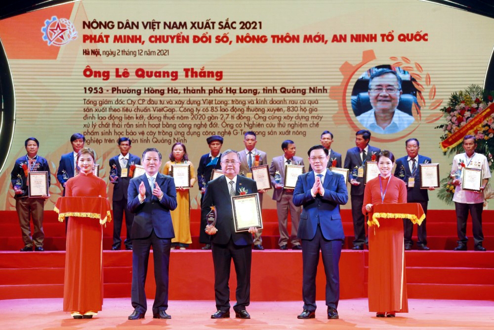 Quảng Ninh: Lão tướng xây dựng được vinh danh Nông dân Việt Nam xuất sắc