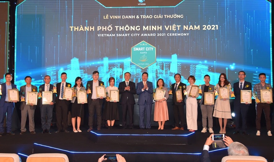 Trao giải thưởng Thành phố thông minh Việt Nam 2021