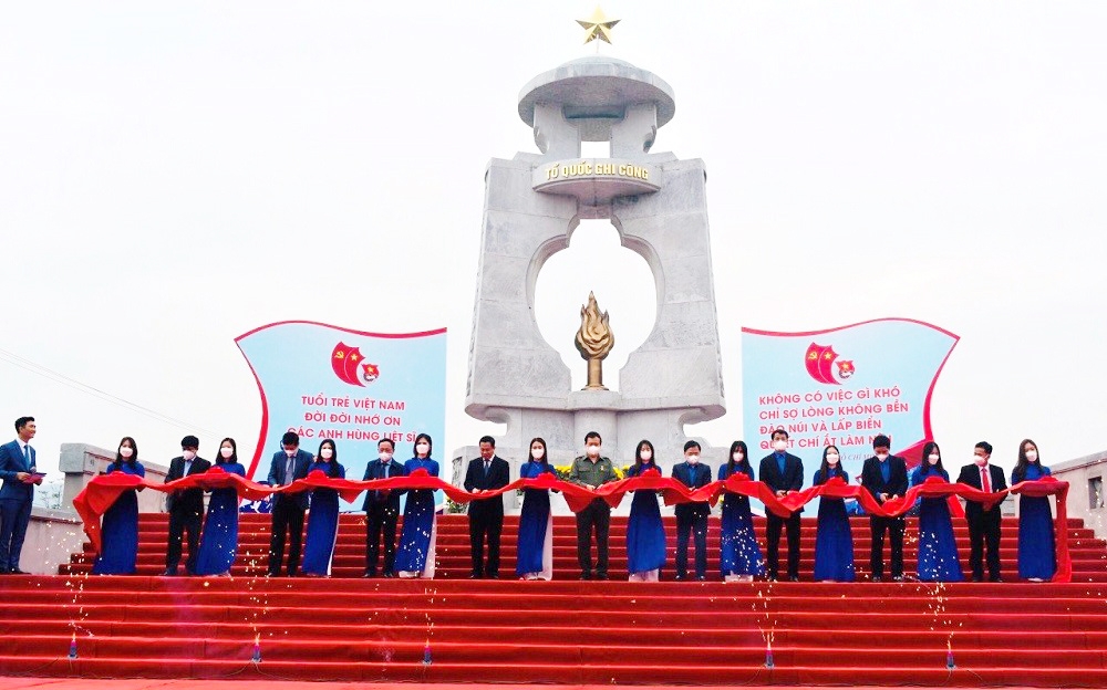 Quảng Bình: Khánh thành Khu tưởng niệm Đại đội Thanh niên xung phong C283