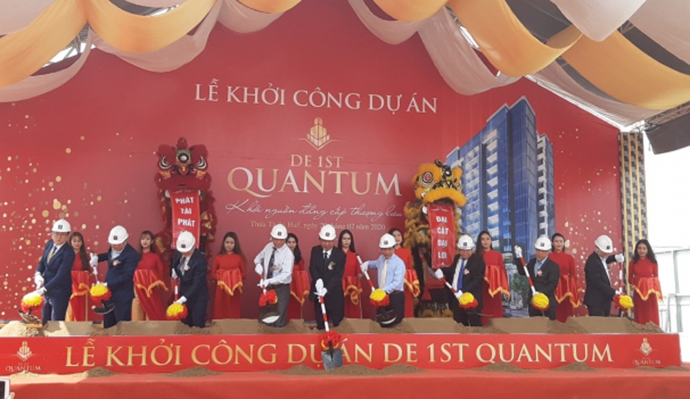 Thừa Thiên - Huế: Khởi công dự án căn hộ cao cấp 5 sao De 1st Quantum