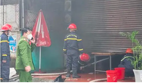 Diễn Châu (Nghệ An): Cháy quán ăn khiến một người thiệt mạng