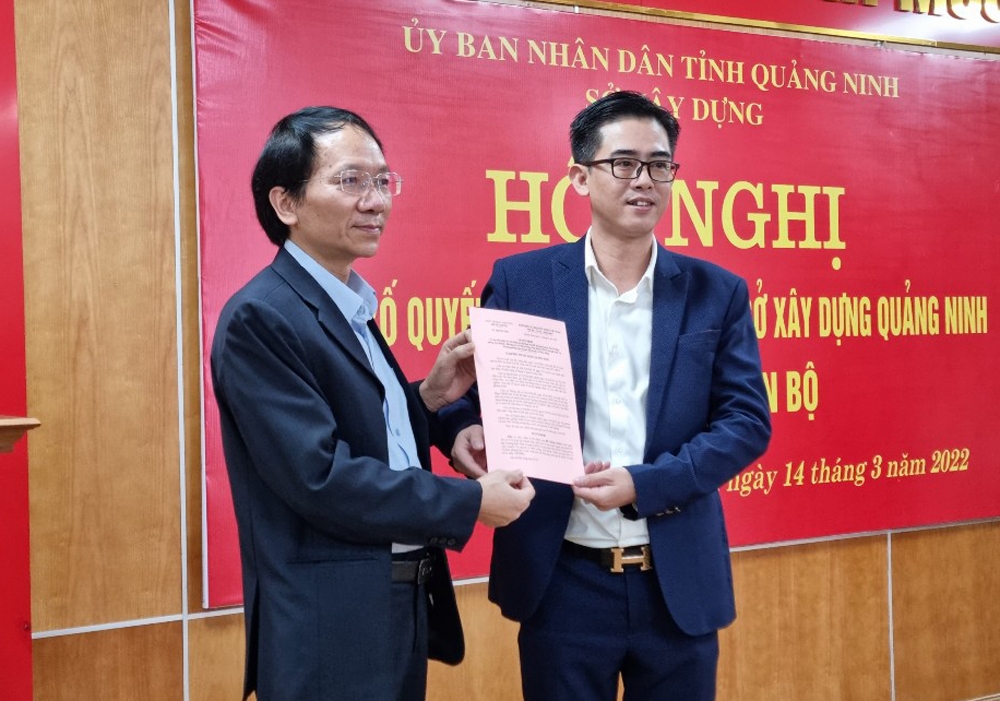 Sở Xây dựng Quảng Ninh có tân Trưởng phòng Quy hoạch – Kiến trúc