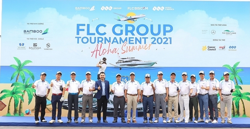 flc group tournament 2021 aloha summer chao he soi dong