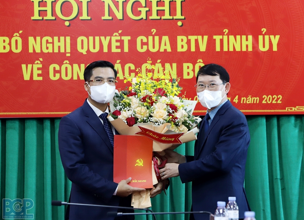 Luân chuyển Phó Giám đốc Sở Xây dựng giữ chức Phó Chủ tịch UBND thành phố Bắc Giang