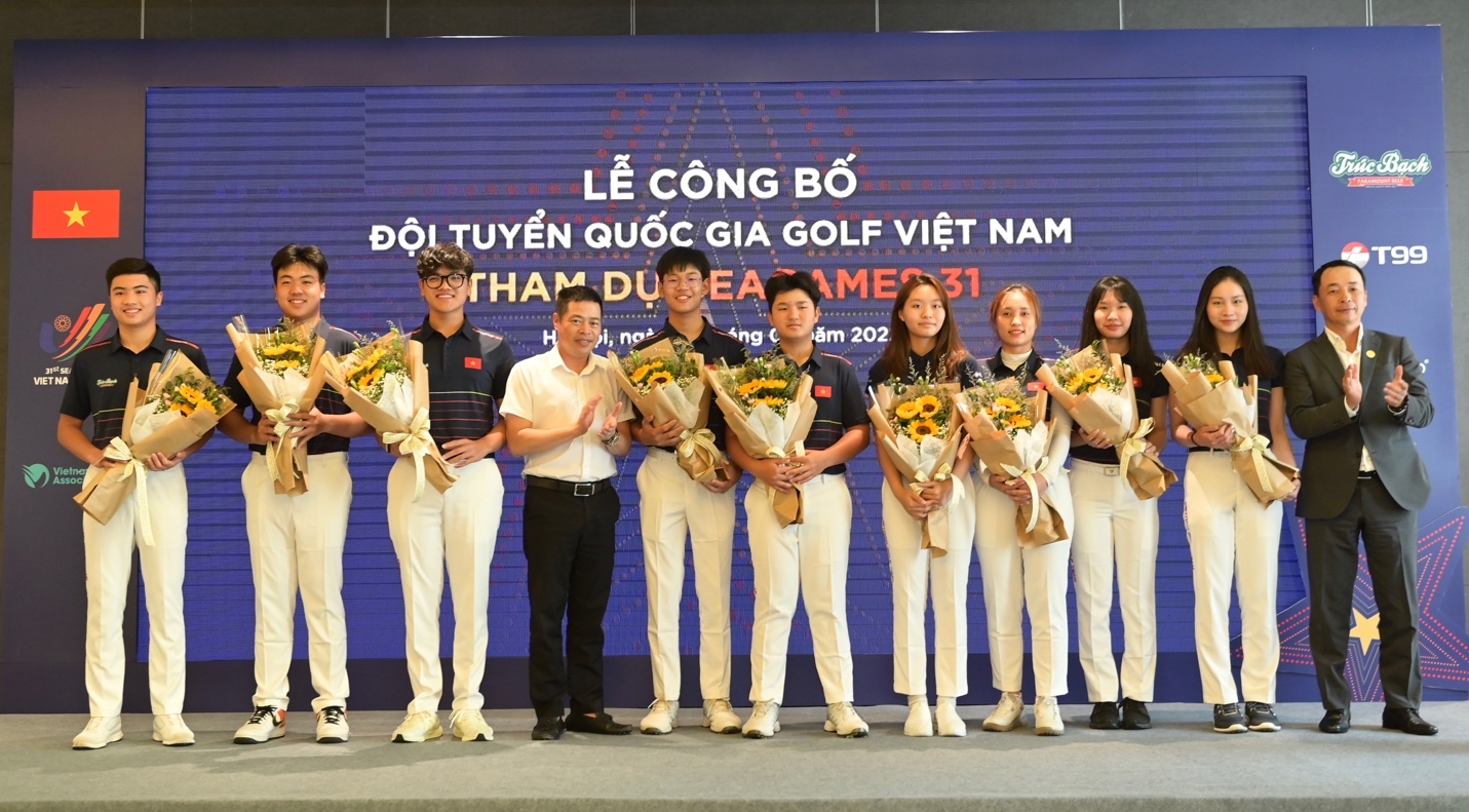 Công bố 9 gương mặt xuất sắc đội tuyển Golf Việt Nam tham sự SEA Games 23