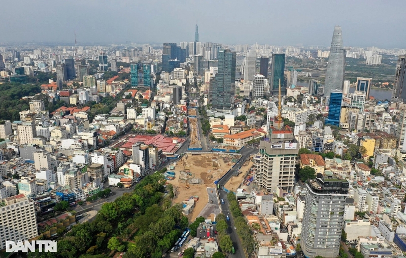 toan canh metro ben thanh tham luong sau gan 2 nam giai phong mat bang