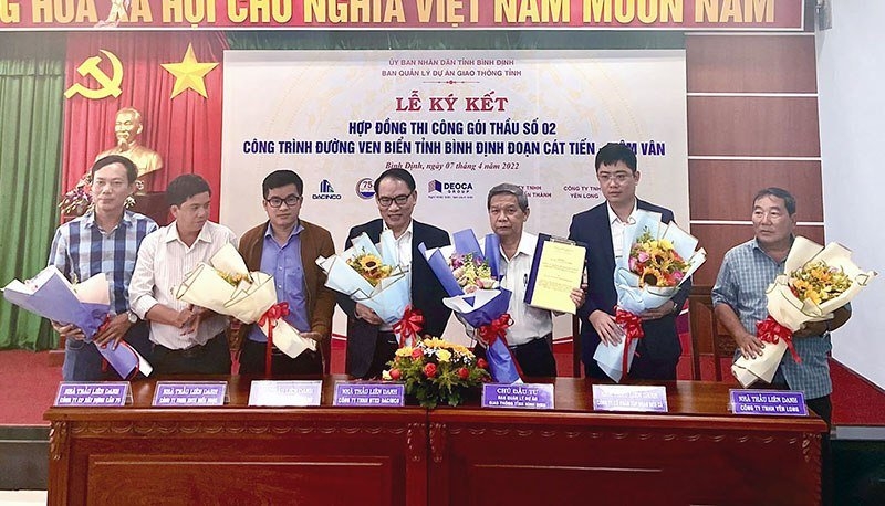 DCG liên danh thi công gói thầu hơn 1 nghìn tỷ tại Bình Định
