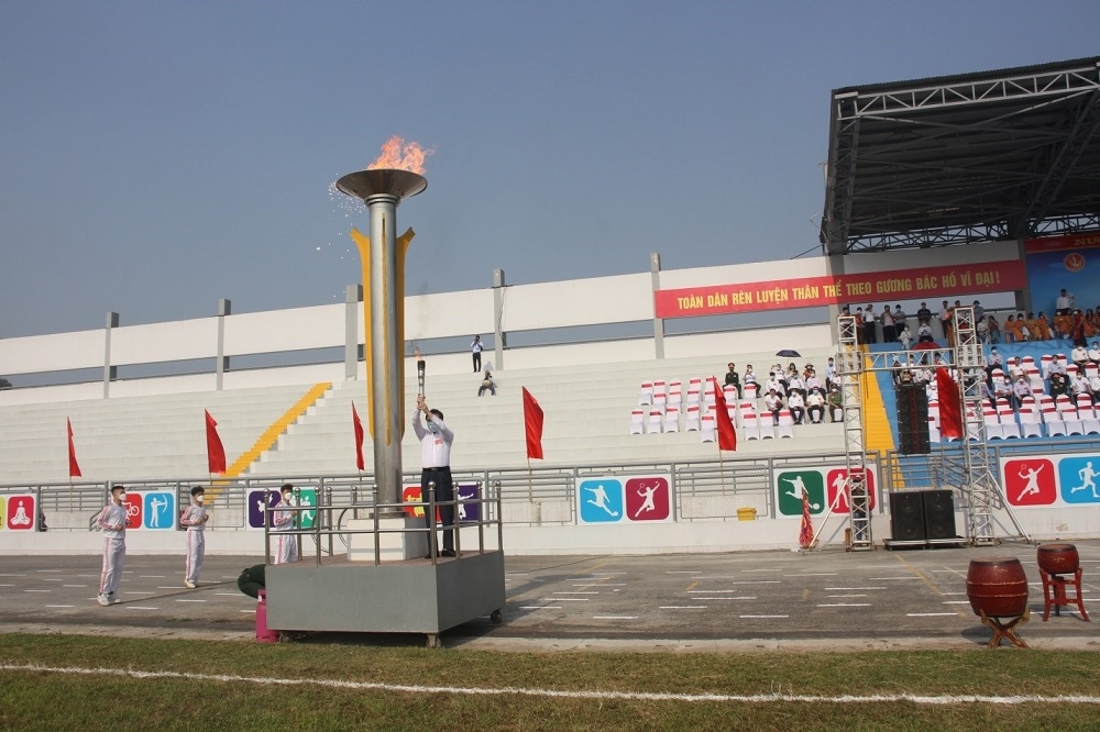 Khai mạc Đại hội thể dục thể thao huyện Bình Xuyên lần thứ VI năm 2022